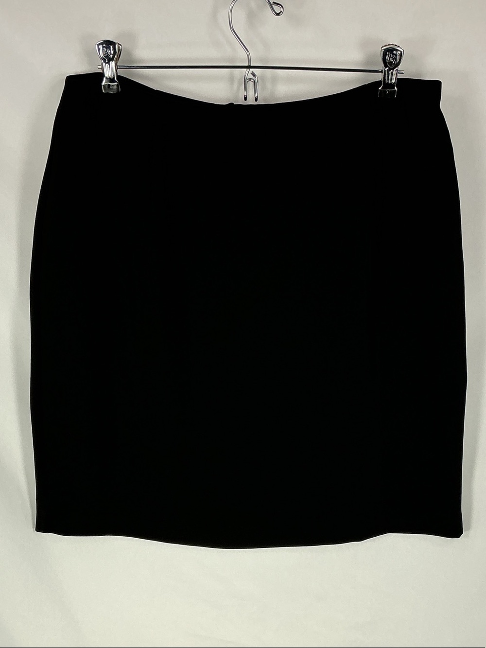 Alia åliå Women Black Pencil Skirt 10 Knee Length Stretch Career Office Skirt